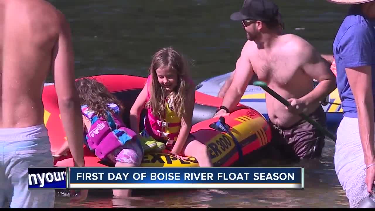 Boise River float season underway