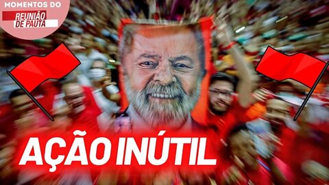 Parte da esquerda promove bandeiraço virtual para divulgar a campanha de Lula | Momentos