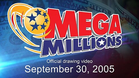 Mega Millions drawing for September 30, 2005