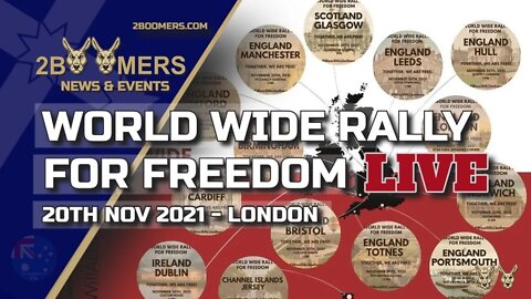 WORLD WIDE RALLY FOR FREEDOM LONDON - LIVE