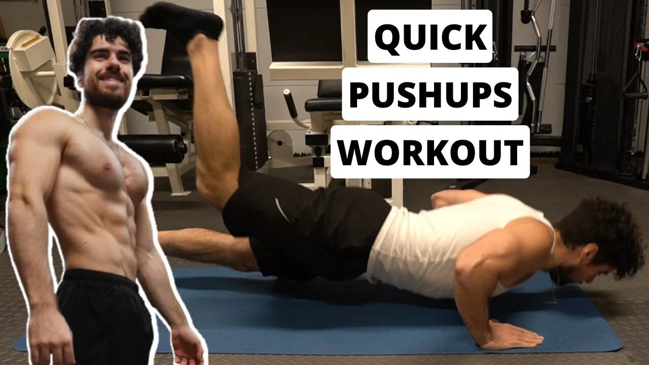 Effective Pushups Workout At Home | Follow Along