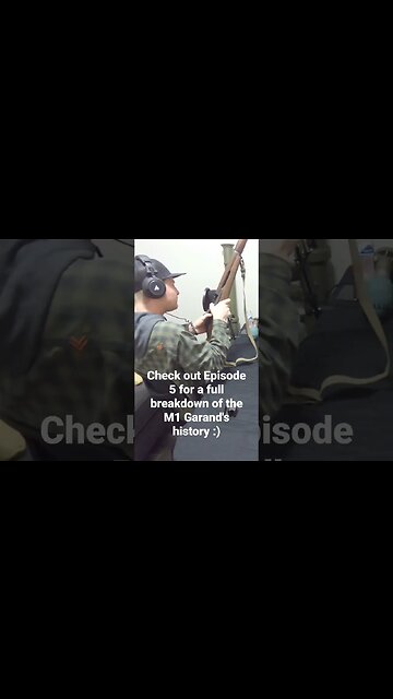 Getting garand thumb for educational purposes only