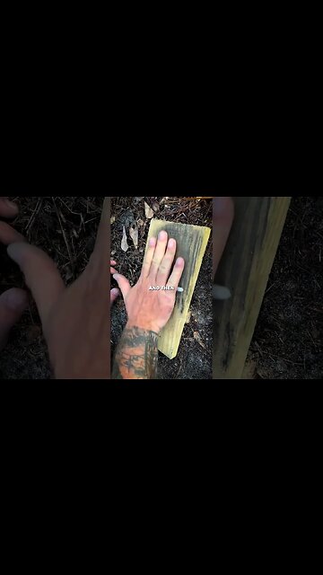 How to Start A Fire without a Lighter #survival