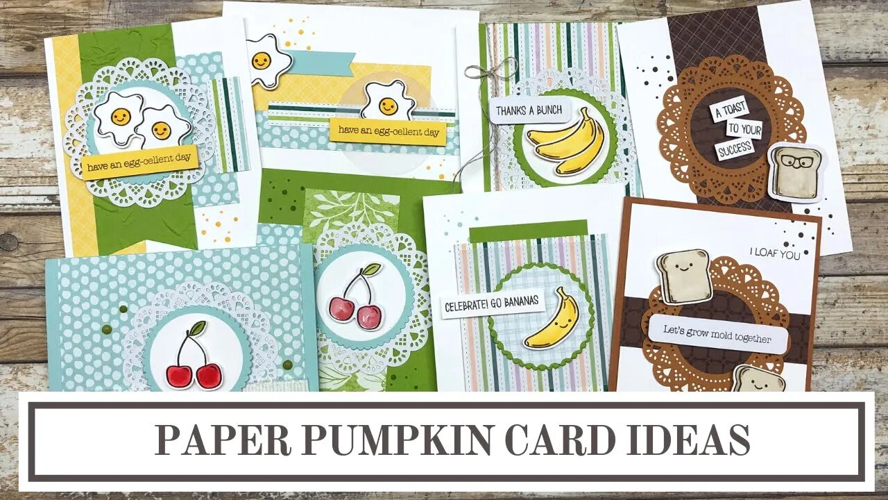 Paper Pumpkin December 2021 | 8 Lots of Pun Alternate Card Ideas