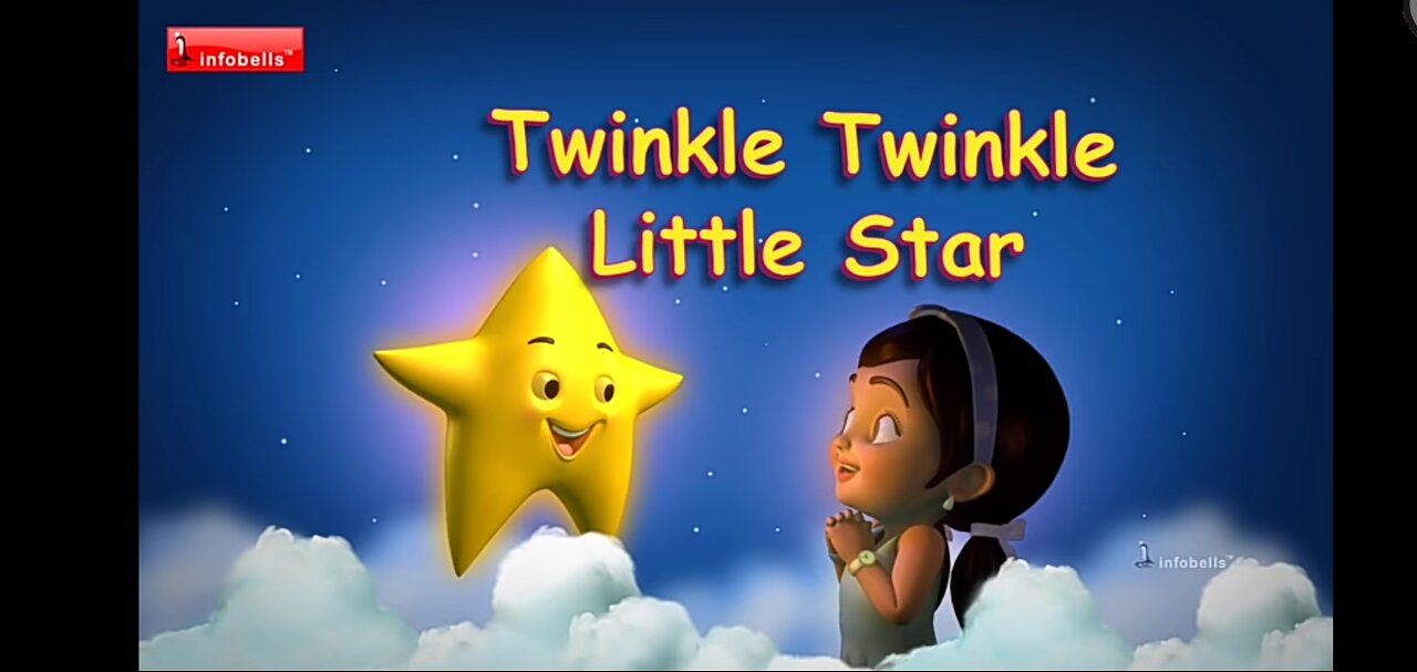 Nursery Rhymes with lyrics - Twinkle Twinkle Little Star - 👌