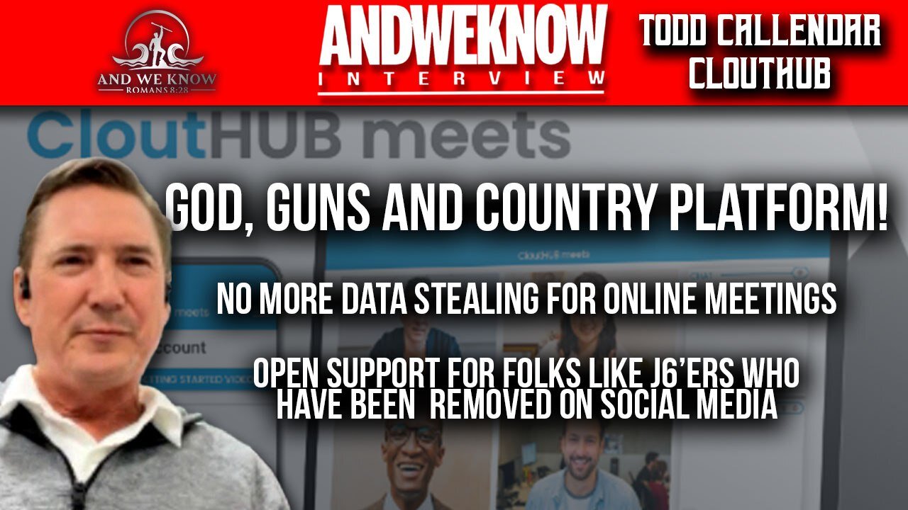 2.7.24: LT W/ TODD CALENDER: CLOUTHUB REVAMPED. FREE SPEECH IS HERE, PROTECT YOUR PRIVACY - ONLINE