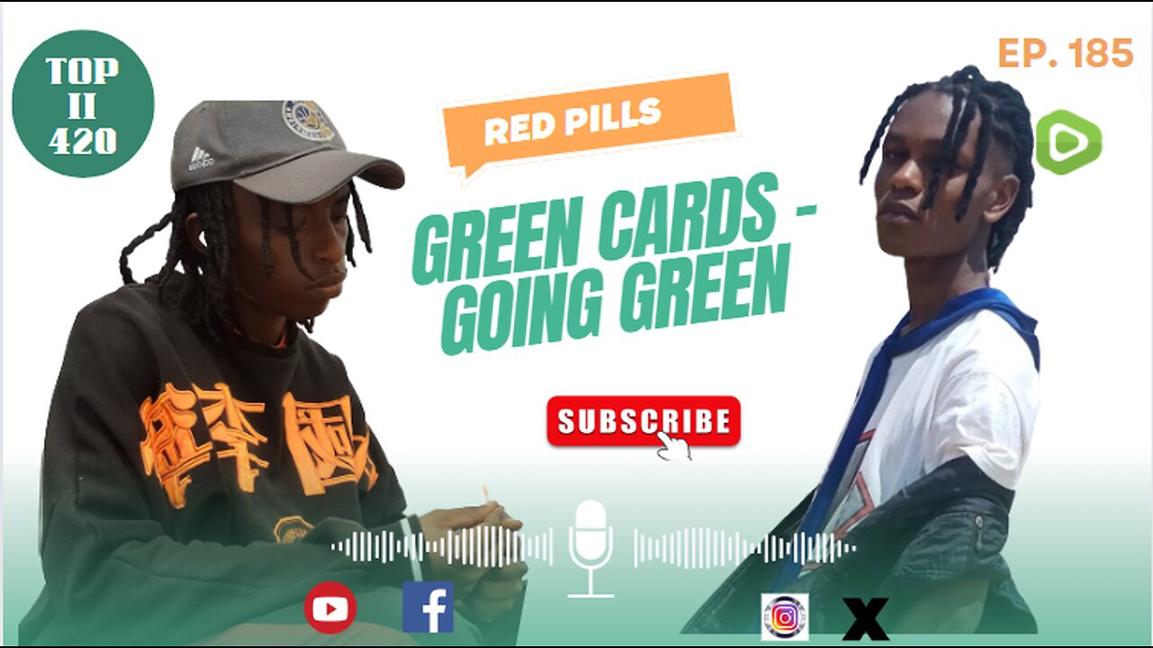 GREEN CARDS - going green [#185]