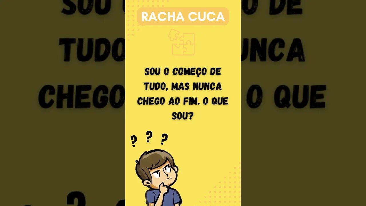 Acerte a charada! Poucos sabem a resposta