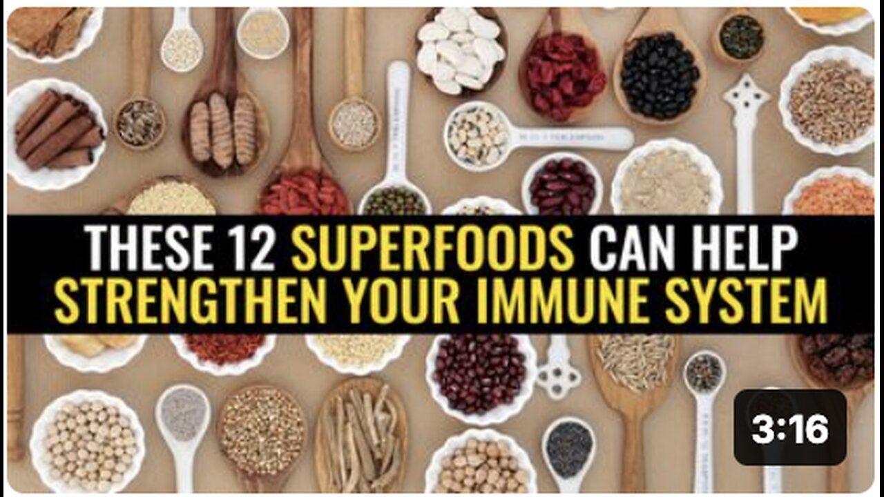 These 12 superfoods can help strengthen your immune system