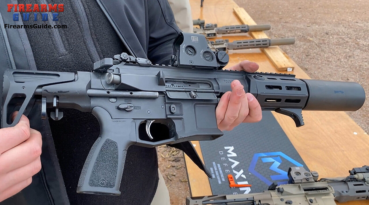 Maxim Defense PDX Compact AR Tactical Carbine with Suppressor