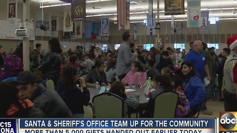 MCSO donates toys to kids in need, seen in âdifferent lightâ