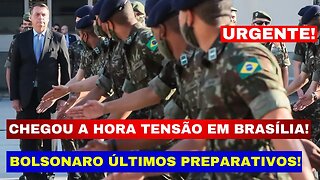 URGENTE! TENSÃO EM BRASÍLIA AGORA TUDO PREPARADO PARA VIRADA BOLSONARO FAZ ÚLTIMOS AJUSTES ACABOU!