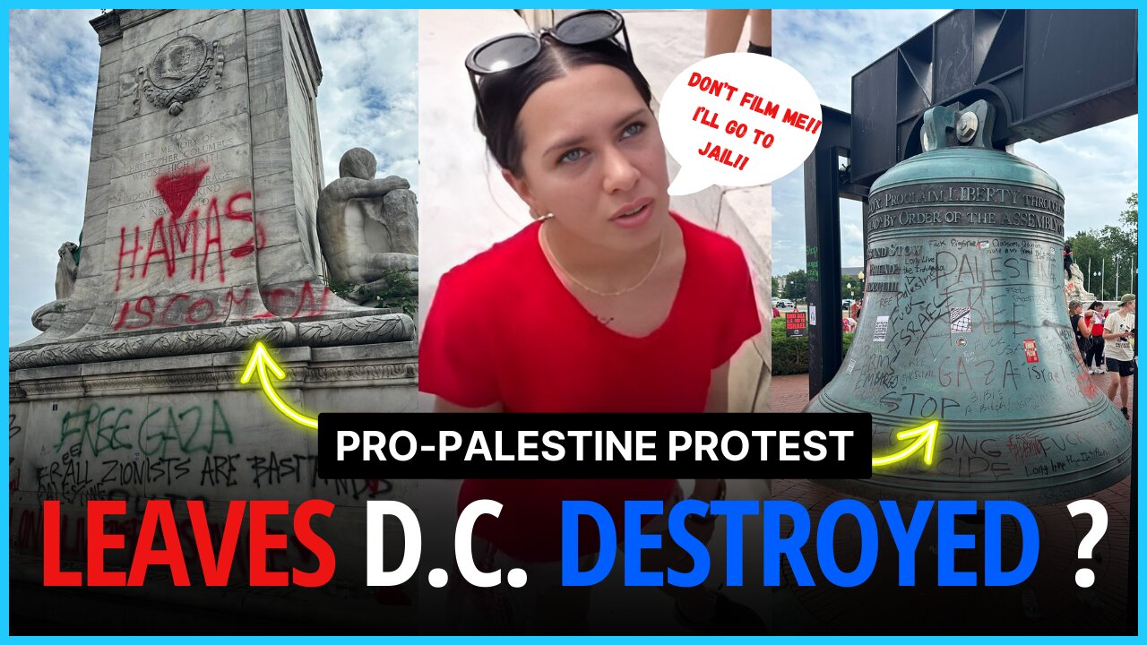 🤯🔥Flag Burning in DC!! The End Will Shock You!!! #viralvideo #video #news