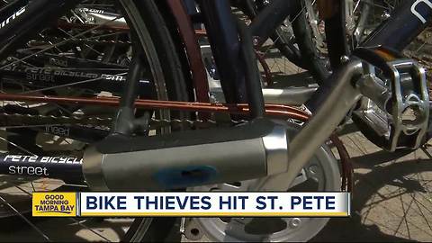 Watch your wheels: Bike thieves hit St. Pete hard