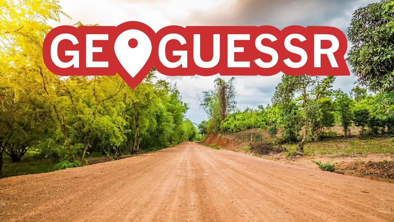 Jogando Geoguessr - Brasil = Estrada de chão