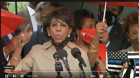 Responding To Maxine Waters' Wig About The Border Patrol