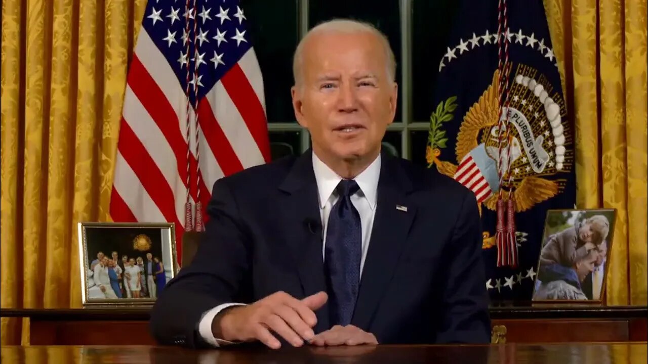 Biden: "Just as in World War 2, today, patriotic American workers are