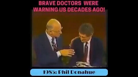 A brave doctor warned us decades ago