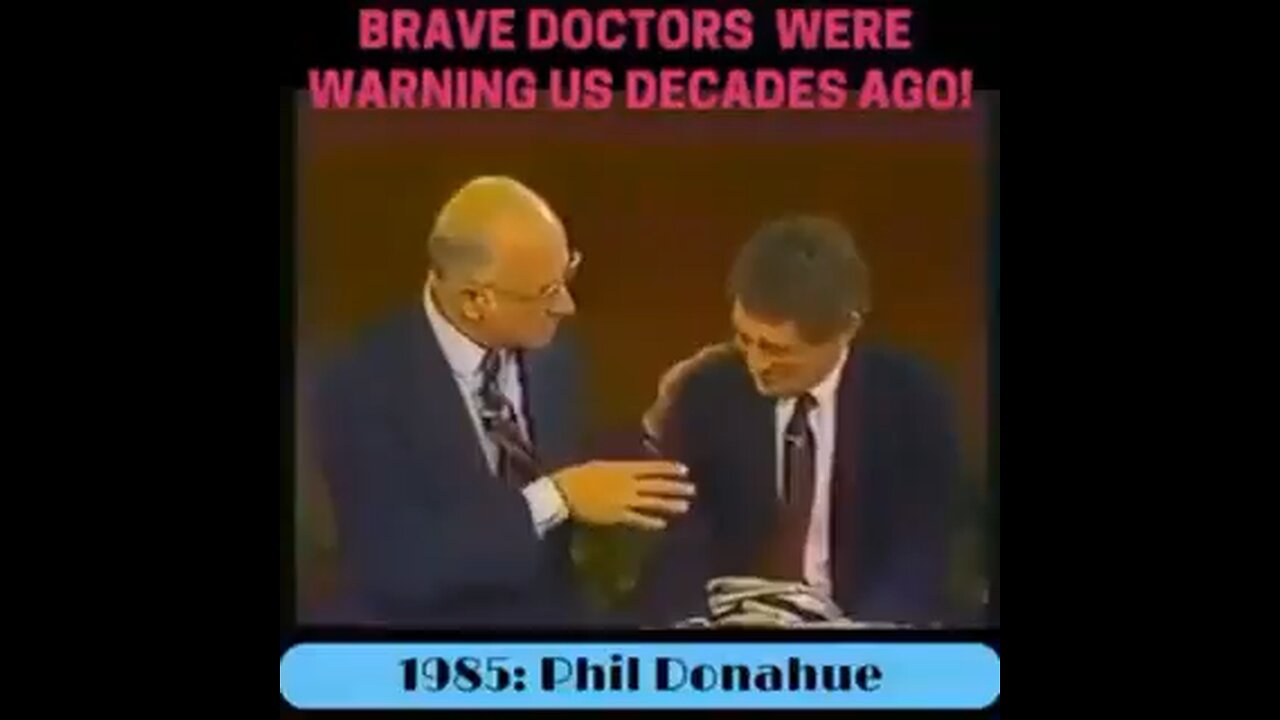 A brave doctor warned us decades ago