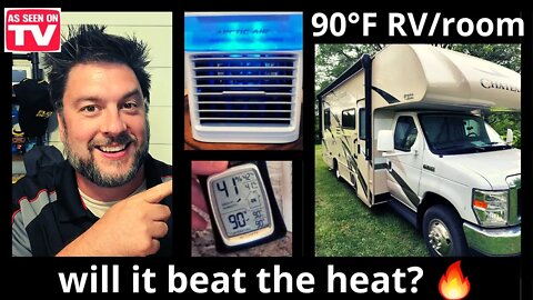 🔥 Arctic Air Pure Chill 2.0 hot room test. Can the Arctic Air Pure Chill 2.0 cool a camper? [424] 🔥