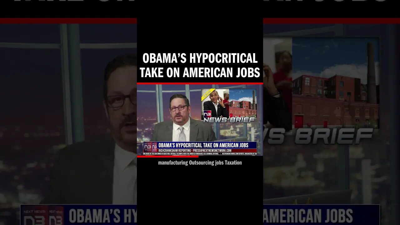 Obama’s Hypocritical Take on American Jobs