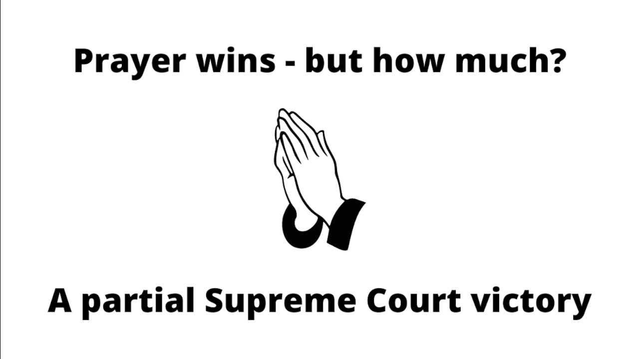 Prayer wins – but how much?