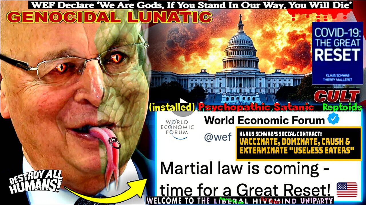 WEF Insider: Planned 'Mass Casualty Event' Will Result in Globalist Coup of America
