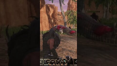 O Crocodilo do Lago - Segunda parte. - Conan Exiles #conanexilesgameplay #conanexiles