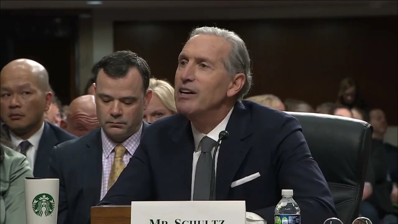 Starbucks CEO actually stands up to socialist Dems smearing him for being a "billionaire"