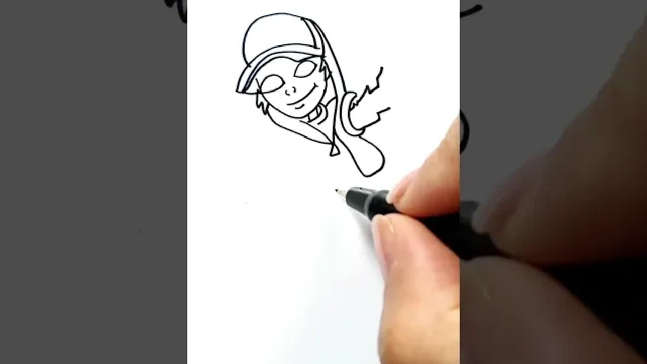 How to draw and paint Jake Subway Surfers #shorts