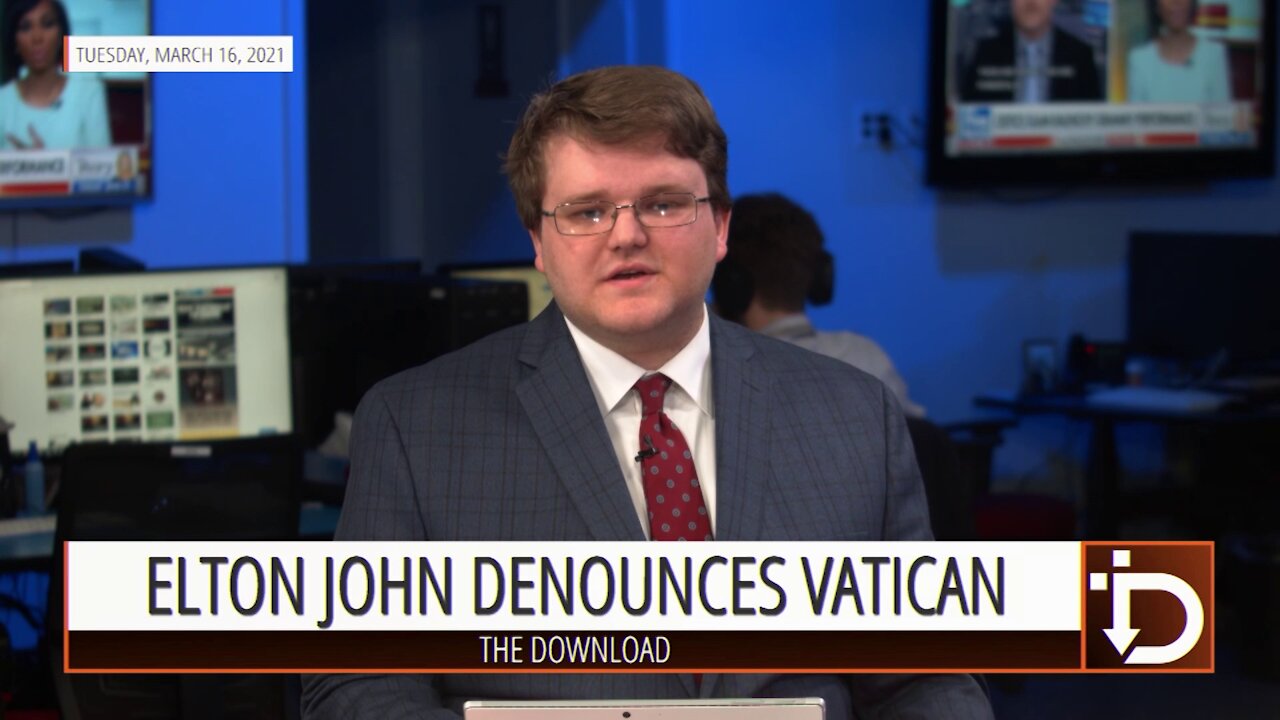 Elton John Denounces Vatican Double Standard