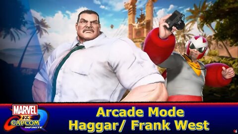 Marvel vs. Capcom: Infinite - Arcade Mode: Haggar/ Frank West