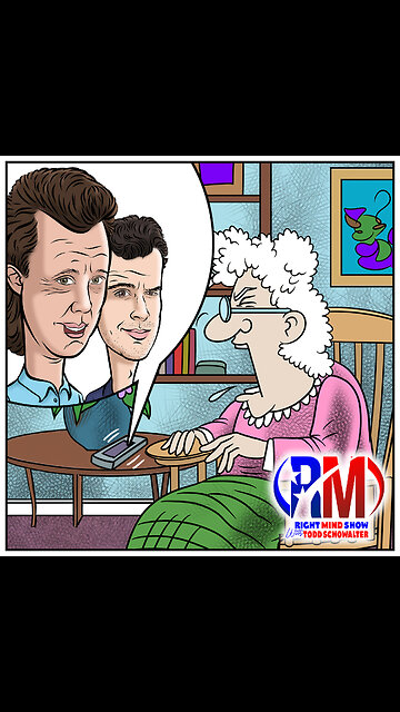 Todd Schowalter Calls his mom LIVE on The Right Mind Show