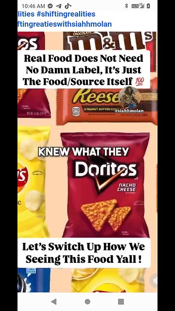 REAL FOOD DOES NOT NEED A LABEL