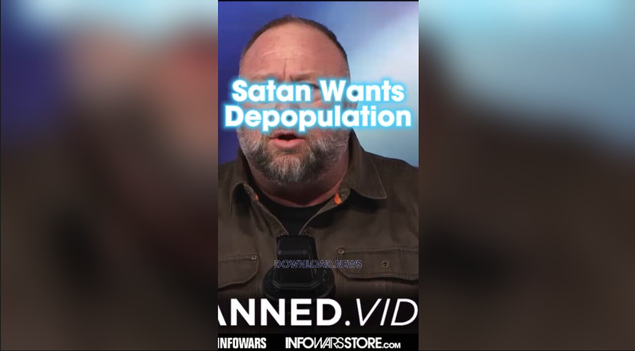 Alex Jones: The spirit of Antichrist Wants To Depopulate The Prison Planet Before You Repent & Join Jesus Christ - 1/16/24