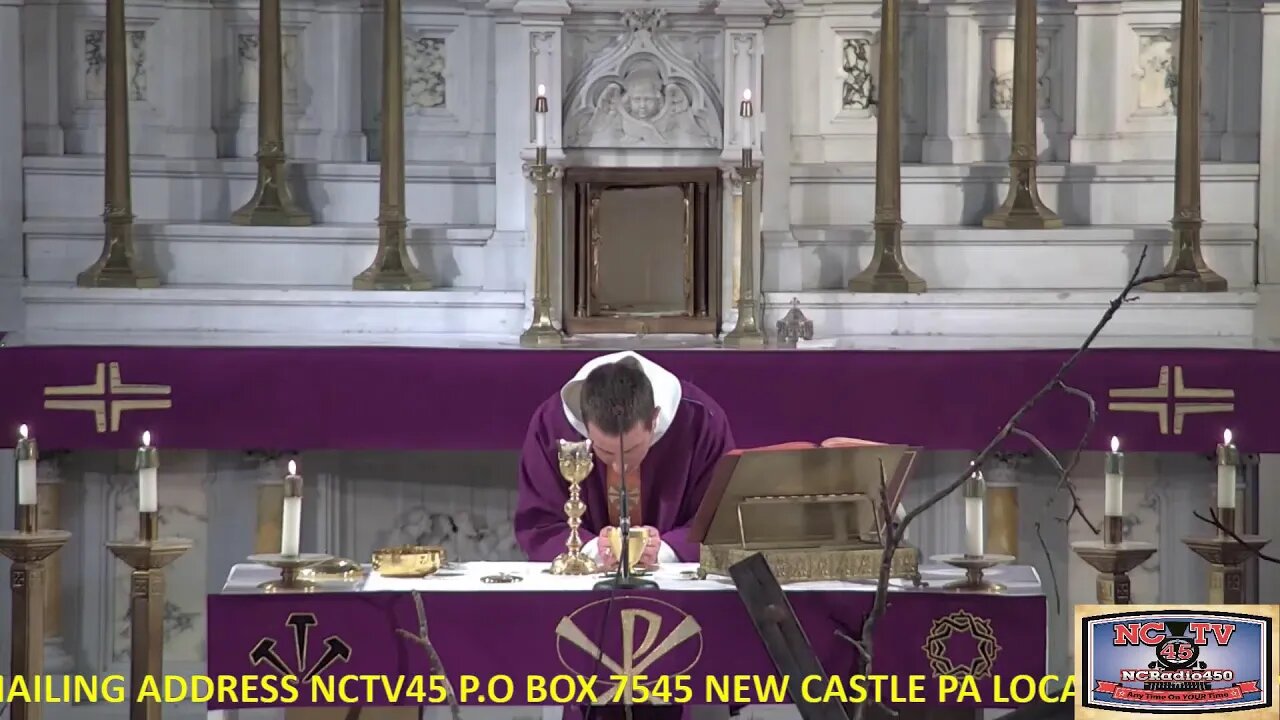 NCTV45 CATHOLIC MASS HOLY SPIRIT PARISH (ST VITUS) 12:00 PM THURSDAY MARCH 9 2023