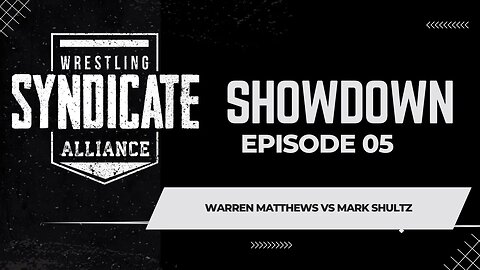 SWA Showdown 05 | Warren Matthews vs Mark Schultz | WWE2K22