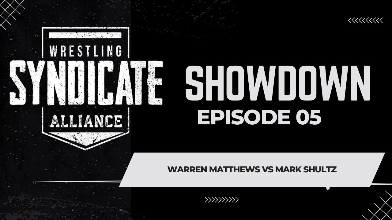 SWA Showdown 05 | Warren Matthews vs Mark Schultz | WWE2K22