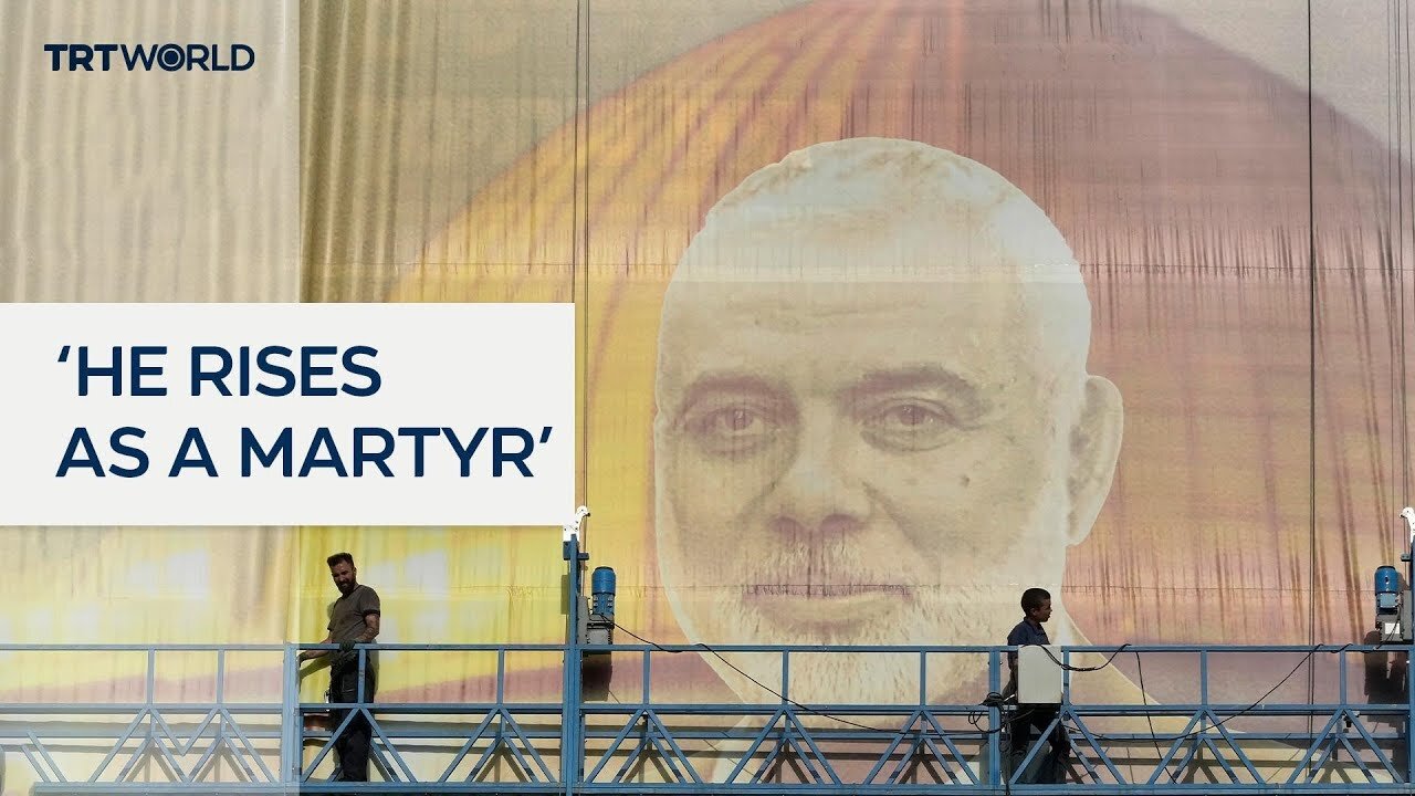 Palestinians remember assassinated Hamas political bureau chief Ismail Haniyeh| RN
