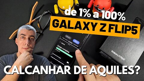 Carregando o Galaxy Z Flip 5... deixe seu palpite antes do final do vídeo!