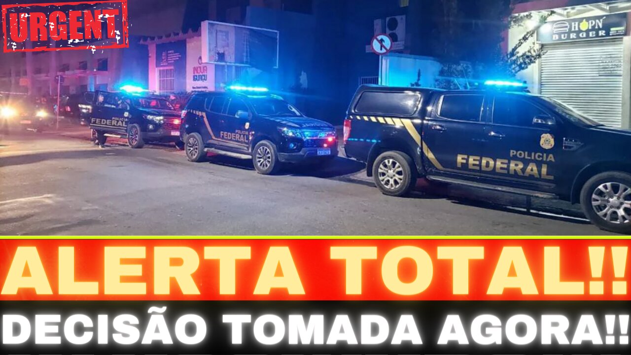 STF ACIONADA AS PRESSAS!! PF TOMA DECISÃO!! BOLSONARO EM PERIGO...