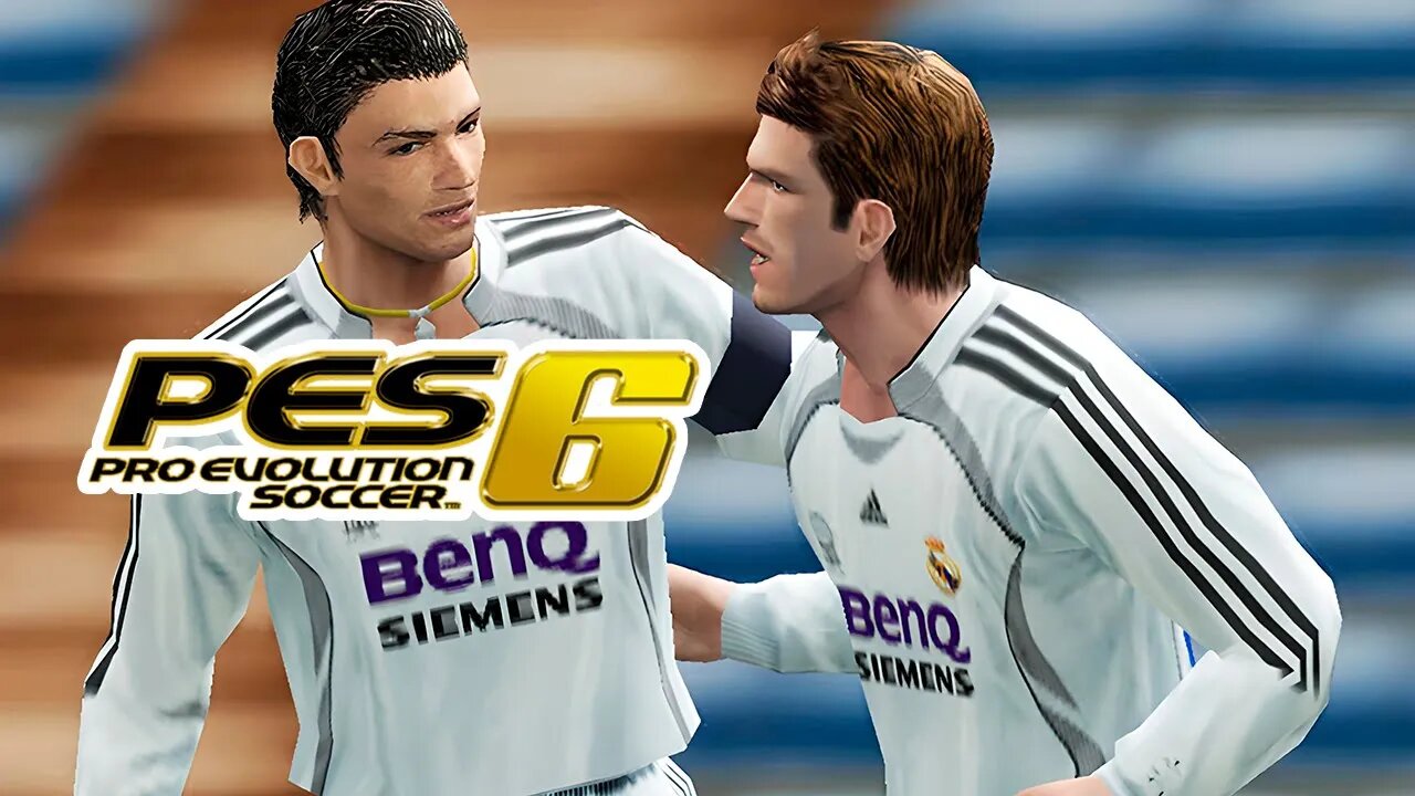 PES 6 MASTER LIGA #20 - CR7 E BECKHAM NO REAL MADRID (PT-BR)