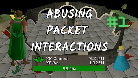 Abusing Packet Interactions | #1 | Insane Herblore EXP