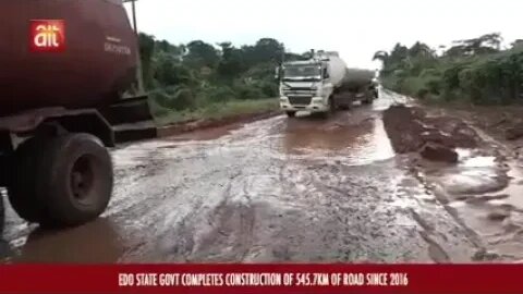 Edo State Commissioner For Roads & Bridges, gives an update on the Benin-Auchi-Okene road