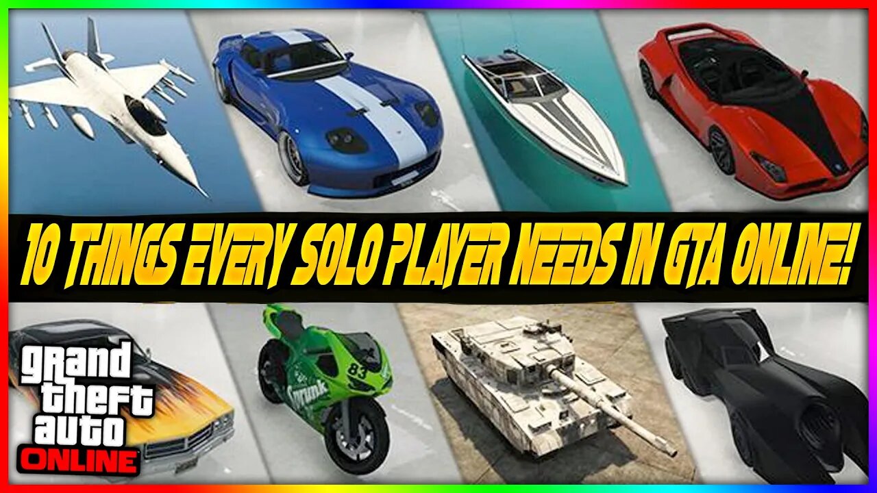 Unlock Your GTA 5 Online Potential: 10 Must-Haves for Solo Players!