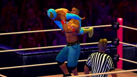 WWE '12 Gameplay John Cena vs Sin Cara