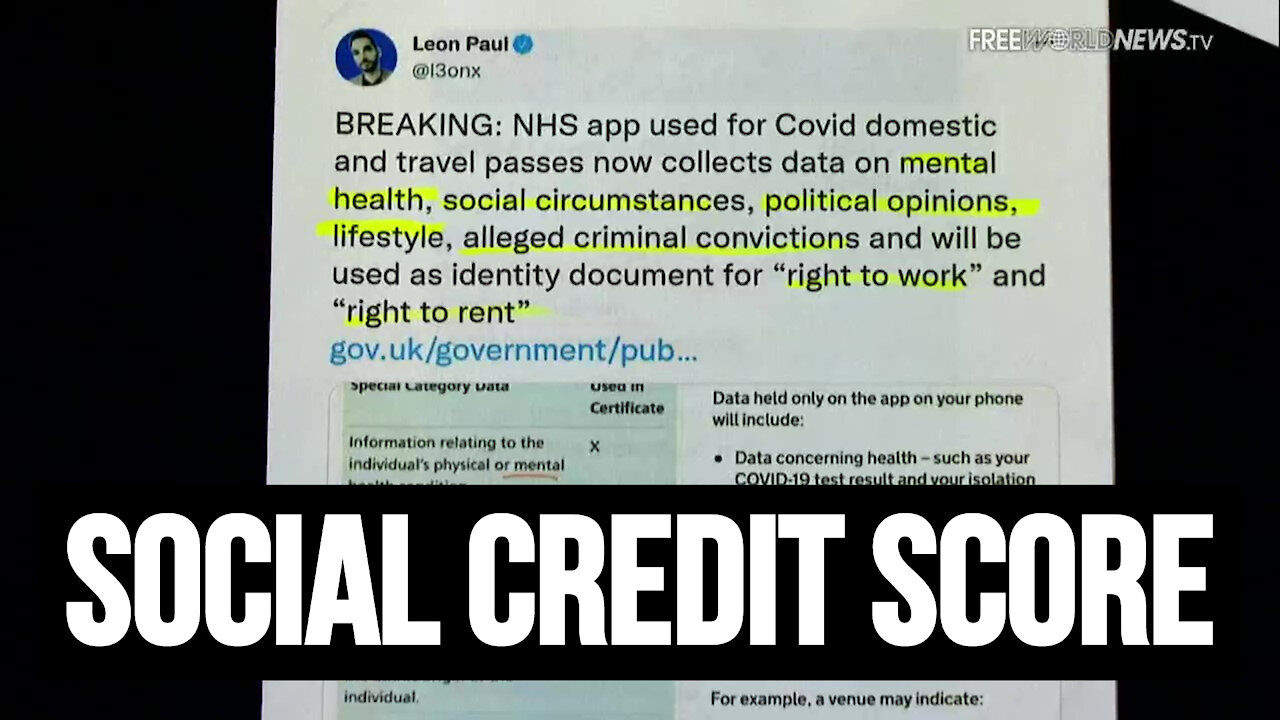 Social Credit Scores Lands in UK