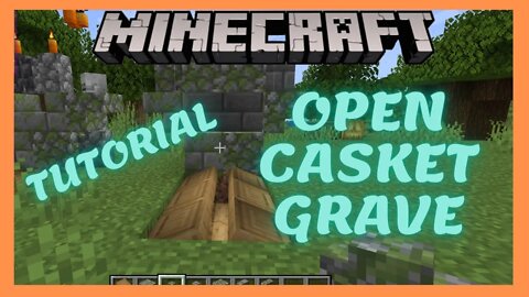 Minecraft: How To Make An Open Casket