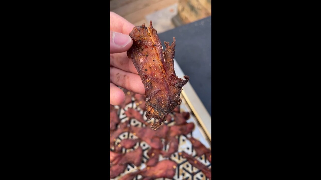 Pork jerky