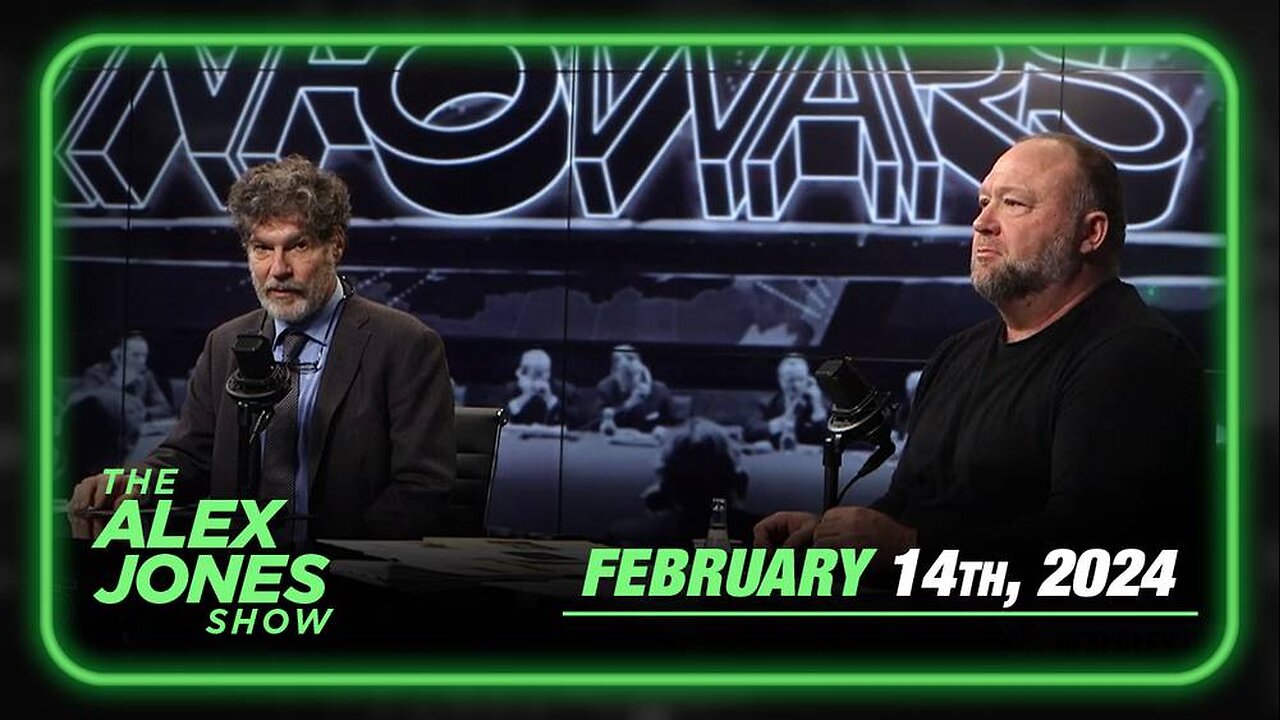 Bret Weinstein Joins Alex Jones to Take on — FULL SHOW 2/14/24